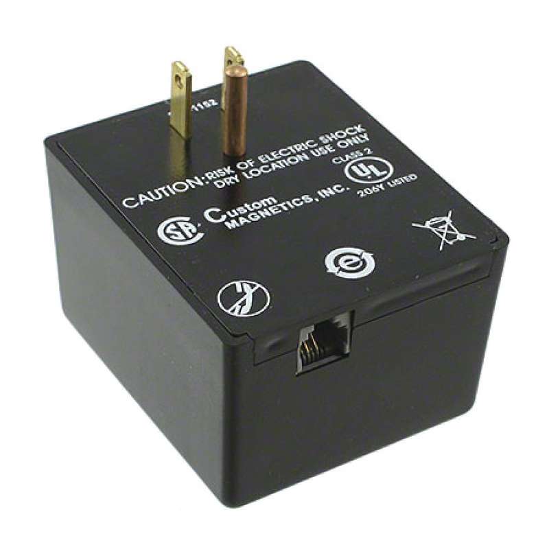 Adapter, 120VAC In, 24VAC Out, North America